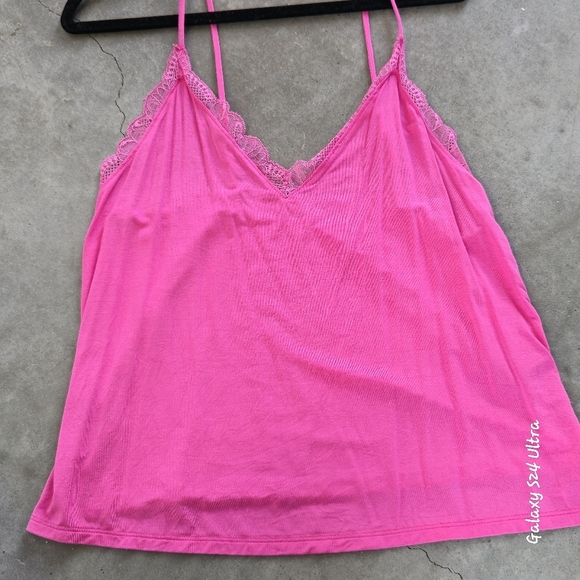 Victoria's Secret Pink Satin Pajama Set - Picture 6 of 13